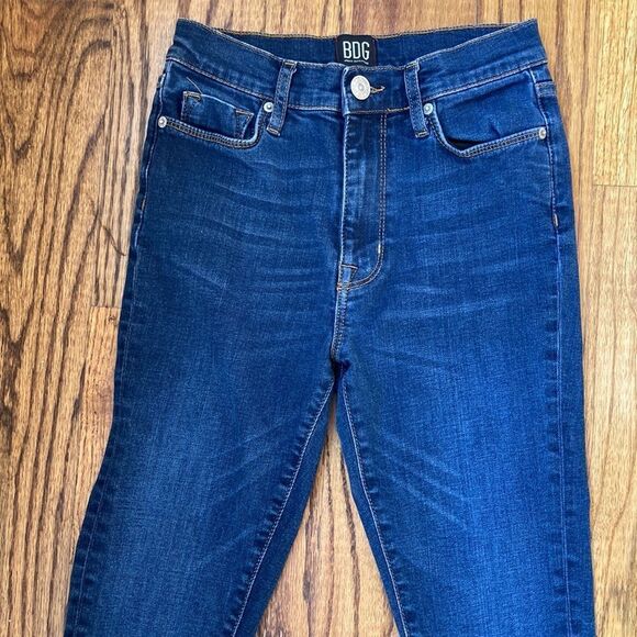 BDG Urban Outfitters High Rise Twig Stretch Ankle Jeans Size 26 - Picture 3 of 13